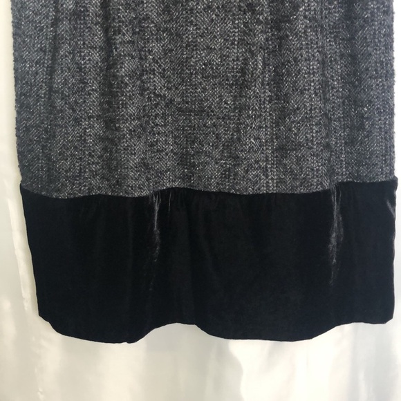Zara Basic Woman’s Wool Blend Fit Flare Mini Dress Size S - Picture 4 of 13